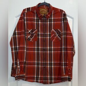 Red Camel Men’s Button Down Shirt Two Pockets size XXL